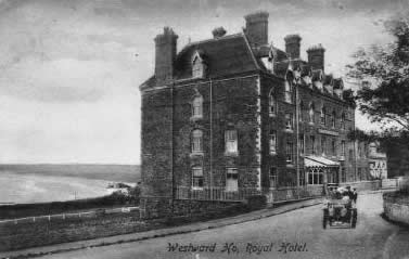 Westward Ho! Hotel / The Royal Hotel (Foundation stone laid in February 1864)